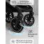 Детская коляска AmaroBaby Motus V2 3 в 1 серый