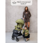 Прогулочная коляска Amarobaby, Airy, оливковый