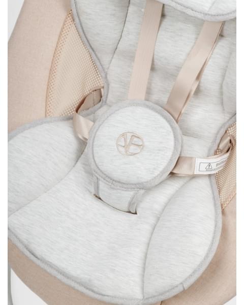 Электронные качели детские Amarobaby Funny swing, бежевый