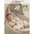 Электронные качели детские Amarobaby Funny swing, бежевый