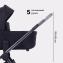 Детская коляска Rant Falcon Soft Therm 3 в 1 с автокреслом Miro Black