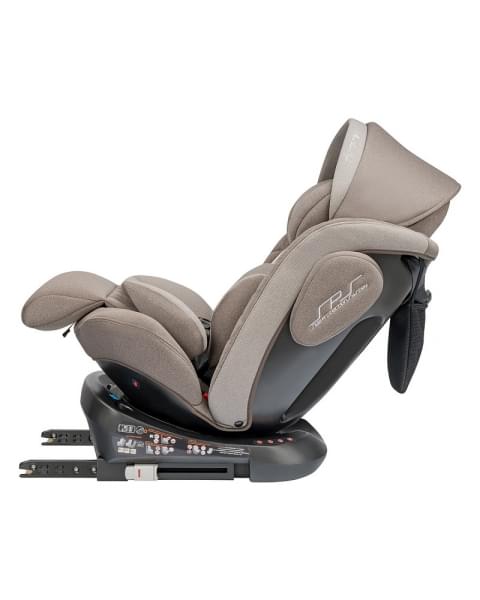 Автокресло Indigo Smart plus Isofix бежевый-коричневый