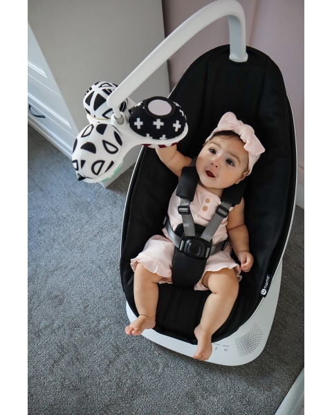 Кресло-качалка 4moms mamaRoo New черная