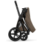 Коляска Cybex Priam V Matt Black Style Collection 2 в 1 Coconut Brown