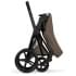 Коляска Cybex Priam V Matt Black Style Collection 2 в 1 Coconut Brown