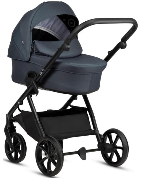 Детская коляска Tutis Leo 3 Plus 3 в 1 с автокреслом Elo Lux EduSky Black 1582211 India Ink