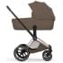 Коляска Cybex Priam V Rosegold Style Collection 2 в 1 Coconut Brown