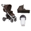 Детская коляска Gesslein S4 Air Plus 2 в 1 304000011000/551551 шоколадный