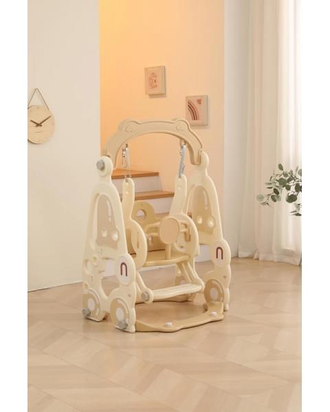 Горка с качелями UNIX Kids Car Camel
