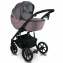 Коляска 3 в 1 Bexa Ideal, ID 04 (Фиолетовый + Кожа Темная пудра)