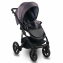 Коляска 3 в 1 Bexa Ideal, ID 04 (Фиолетовый + Кожа Темная пудра)