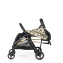 Коляска прогулочная Peg-Perego Selfie, Graphic Gold (Черный с бежевым узором)