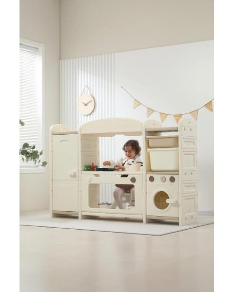 Кухня детская UNIX Kids Cook & Store 2 ящика Camel