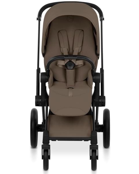 Коляска Cybex Priam V Matt Black Style Collection 2 в 1 Coconut Brown