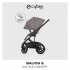 Коляска прогулочная Cybex Balios S Lux шасси Silver, Magnolia Pink (Розовый / Без дождевика)