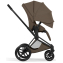 Коляска Cybex Priam V Matt Black Style Collection 2 в 1 Coconut Brown
