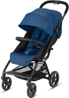 Коляска прогулочная Cybex Eezy S+ 2, Navy Blue (Темно-синий / С бампером)