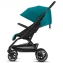 Коляска 2 в 1 Cybex Eezy S+ 2, Deep Black (Черный / С бампером / С дождевиком)