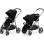 Коляска прогулочная Cybex Gazelle S шасси Taupe, Deep Black (Черный)