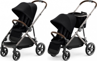 Коляска прогулочная Cybex Gazelle S шасси-Taupe, Deep Black