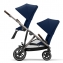 Коляска прогулочная Cybex Gazelle S шасси Taupe, Deep Black (Черный)