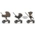 Коляска Cybex Priam V Rosegold Style Collection 2 в 1 Coconut Brown