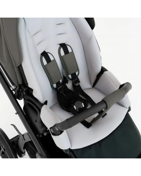 Детская коляска Noordi Fjordi V2 + Terra i-Size 3 в 1 Sleet кожа
