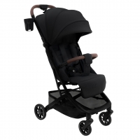 Детская прогулочная коляска Pituso Mini Black/PU