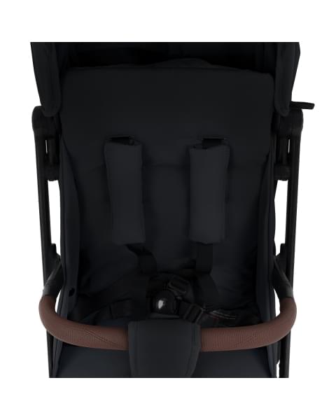 Детская прогулочная коляска Pituso Mini Black/PU