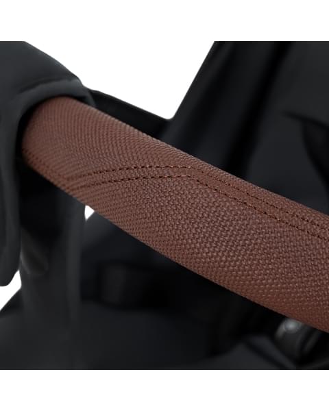 Детская прогулочная коляска Pituso Mini Black/PU