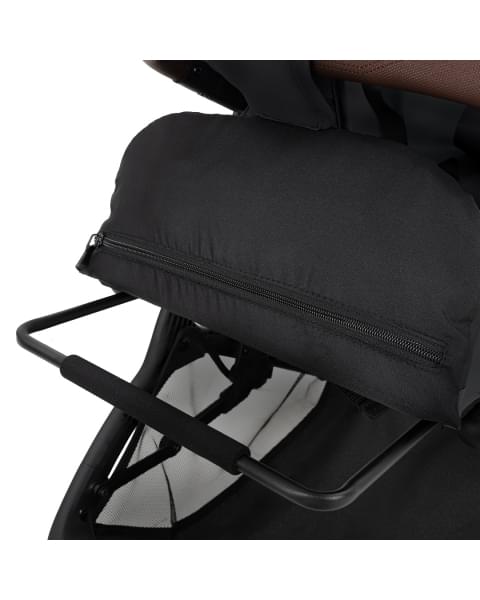 Детская прогулочная коляска Pituso Mini Black/PU