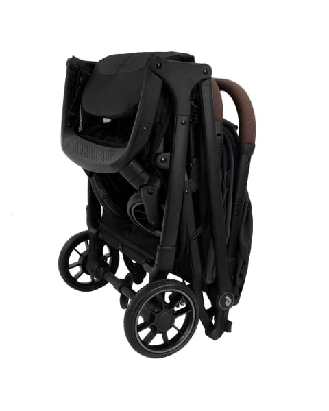 Детская прогулочная коляска Pituso Mini Black/PU