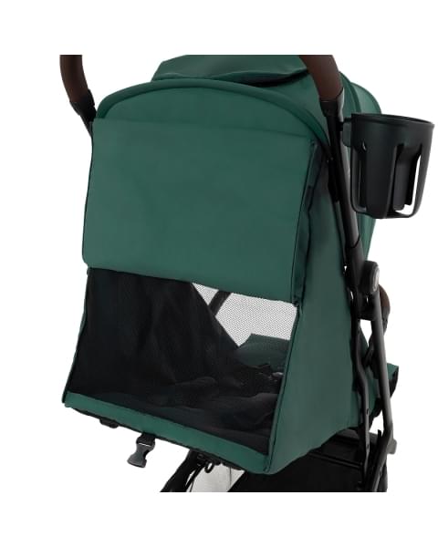 Детская прогулочная коляска Pituso Mini Black/PU