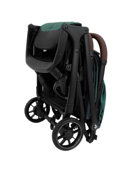 Детская прогулочная коляска Pituso Mini Black/PU