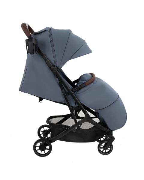 Детская прогулочная коляска Pituso Mini Black/PU