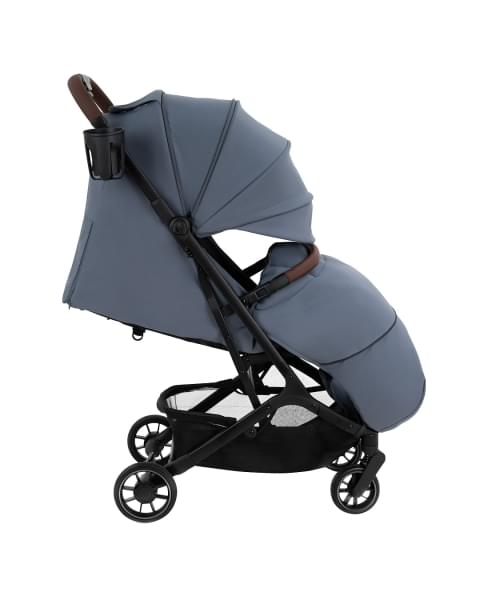 Детская прогулочная коляска Pituso Mini Black/PU