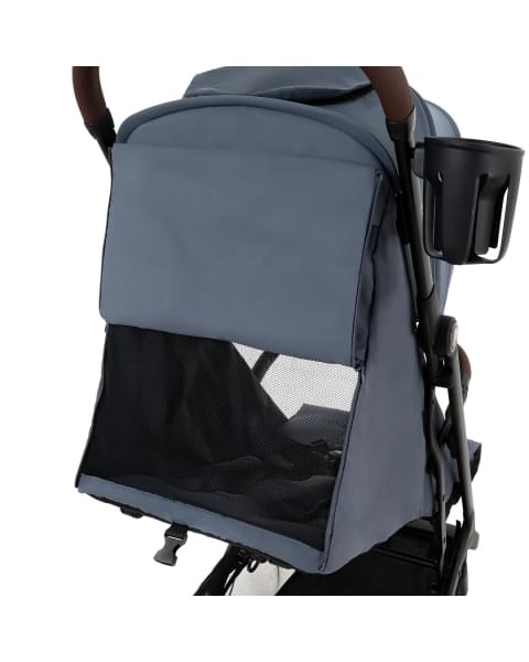 Детская прогулочная коляска Pituso Mini Black/PU