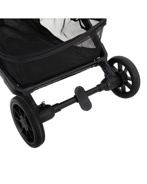 Детская прогулочная коляска Pituso Mini Black/PU