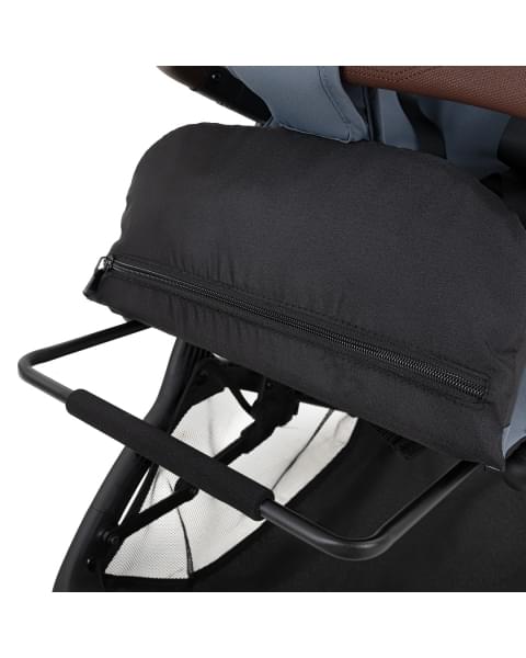 Детская прогулочная коляска Pituso Mini Black/PU