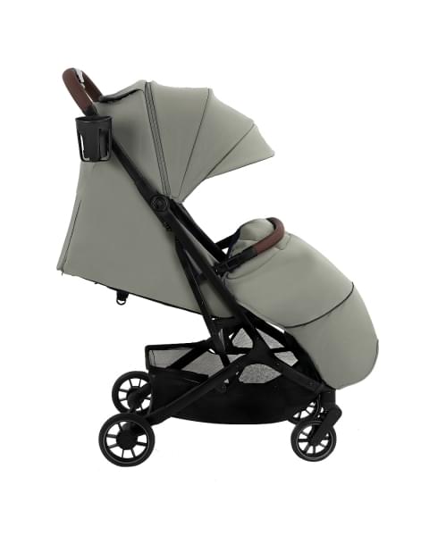 Детская прогулочная коляска Pituso Mini Black/PU