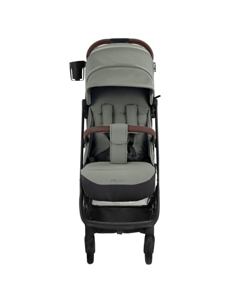 Детская прогулочная коляска Pituso Mini Black/PU