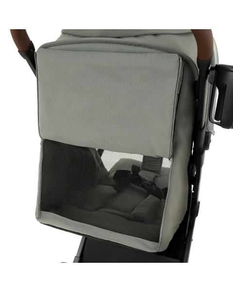Детская прогулочная коляска Pituso Mini Black/PU