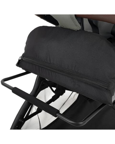 Детская прогулочная коляска Pituso Mini Black/PU