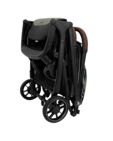 Детская прогулочная коляска Pituso Mini Black/PU