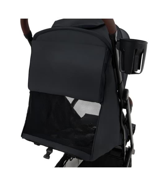 Детская прогулочная коляска Pituso Mini Black/PU