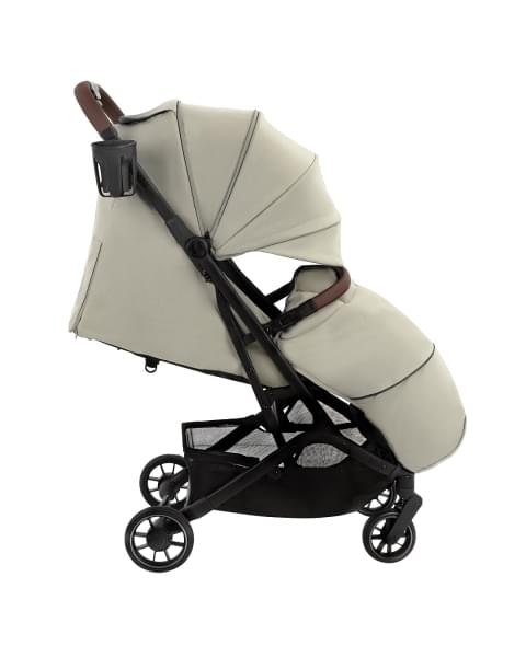 Детская прогулочная коляска Pituso Mini Black/PU