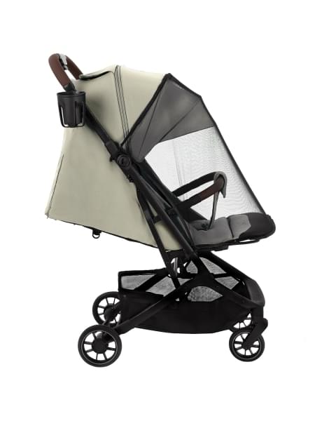 Детская прогулочная коляска Pituso Mini Black/PU