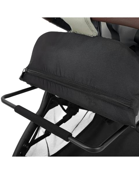 Детская прогулочная коляска Pituso Mini Black/PU
