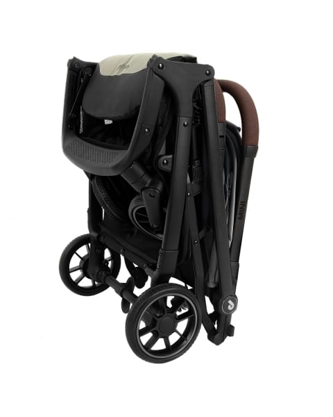 Детская прогулочная коляска Pituso Mini Black/PU
