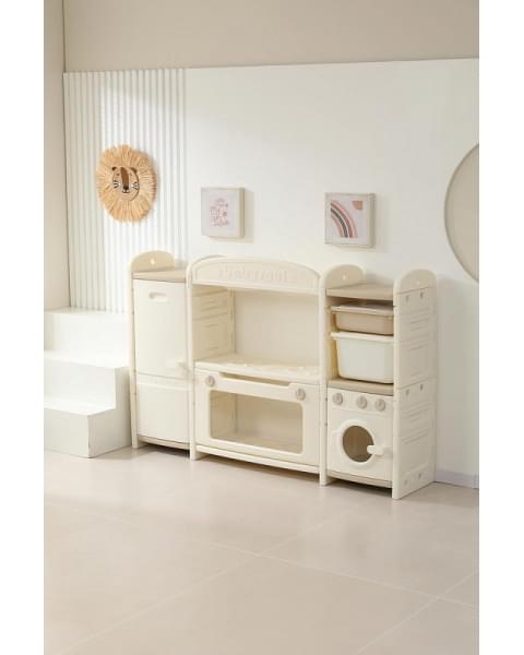 Кухня детская UNIX Kids Cook & Store 2 ящика Camel